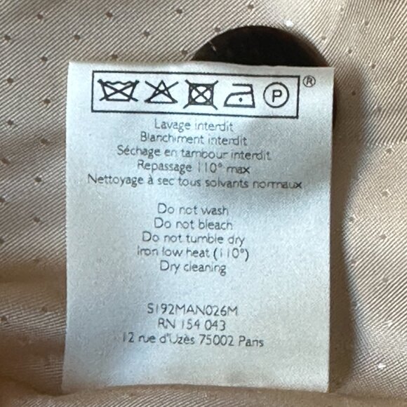 Sézane Johnson coat in camel ~ size 38, pre-owned! - Picture 6 of 6